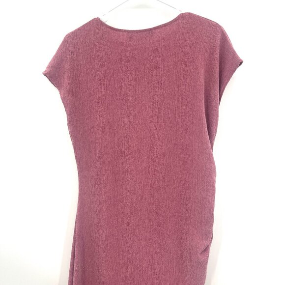Primark Mauve Pink Midi Dress Women's Medium - Picture 7 of 9